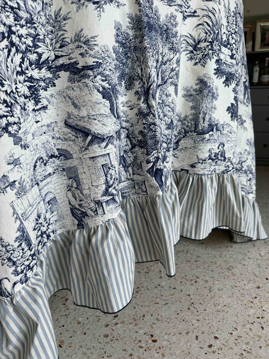 Tovaglia Versailles blu