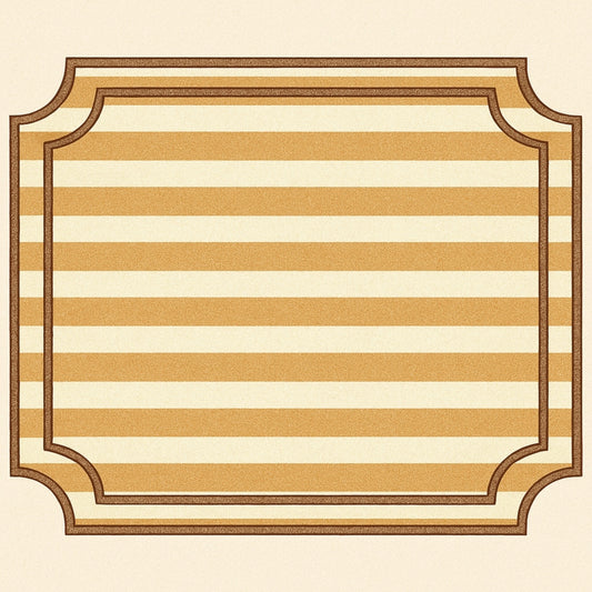 Tovaglietta riga ocra