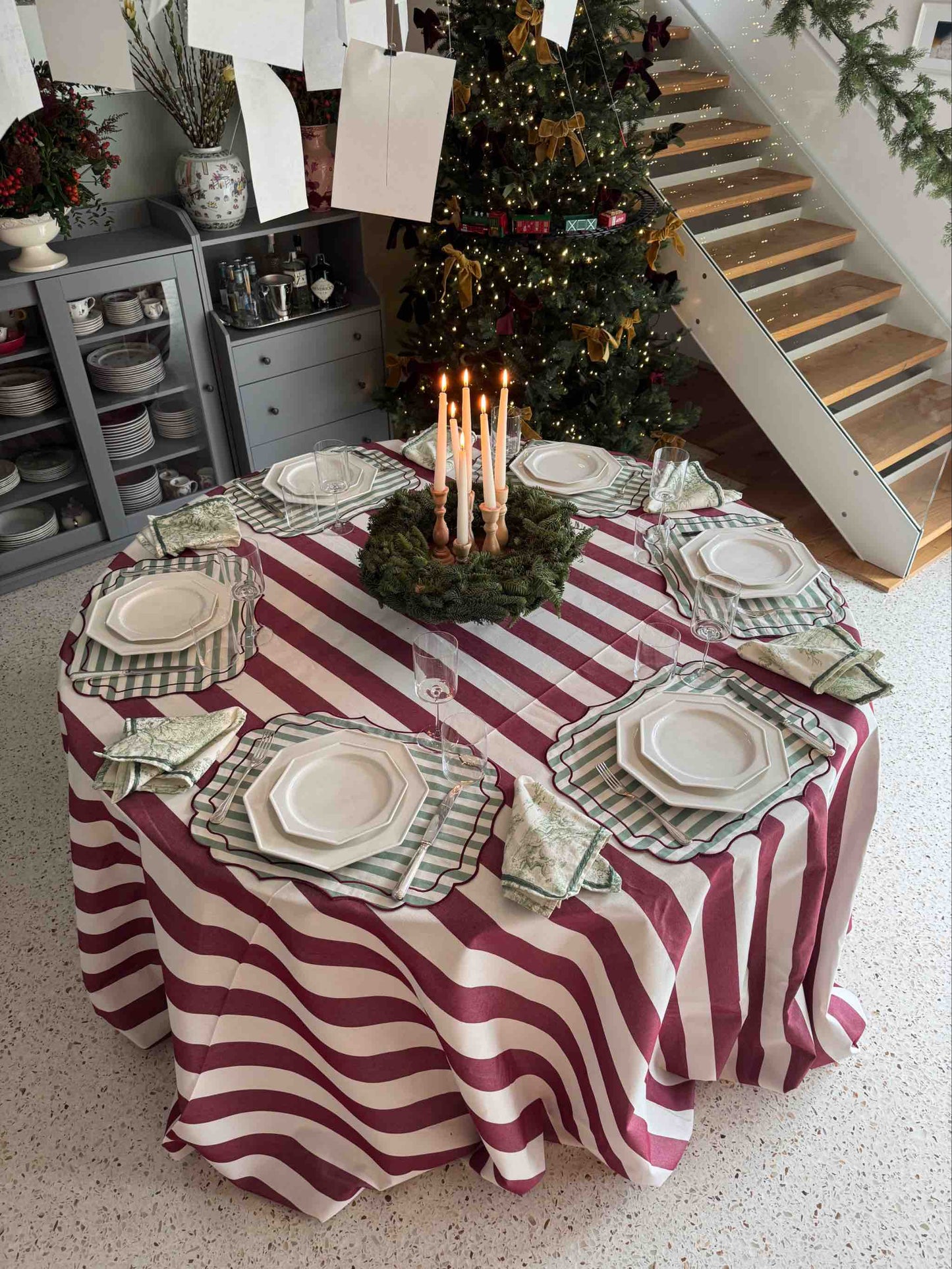 Tovagliolo Treccia verde