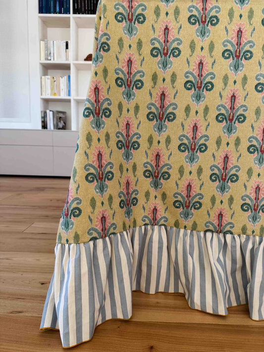 Tovaglia Ikat Volant