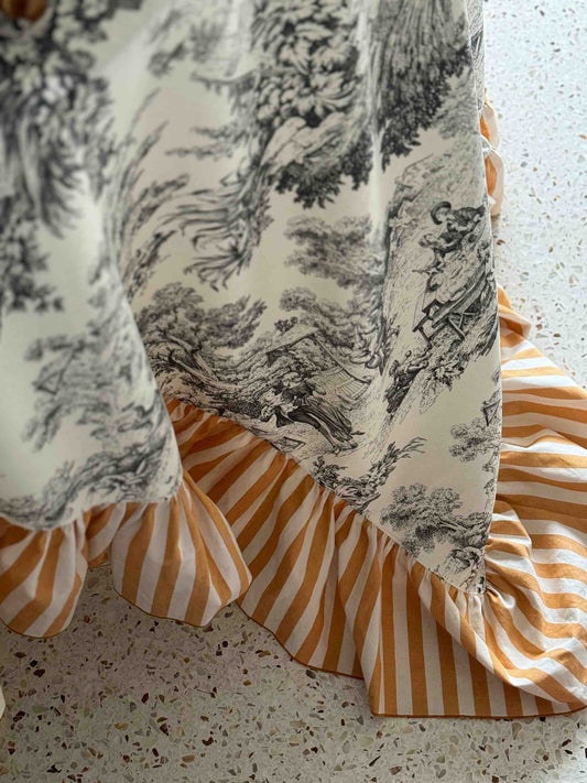 Tovaglia Versailles nero